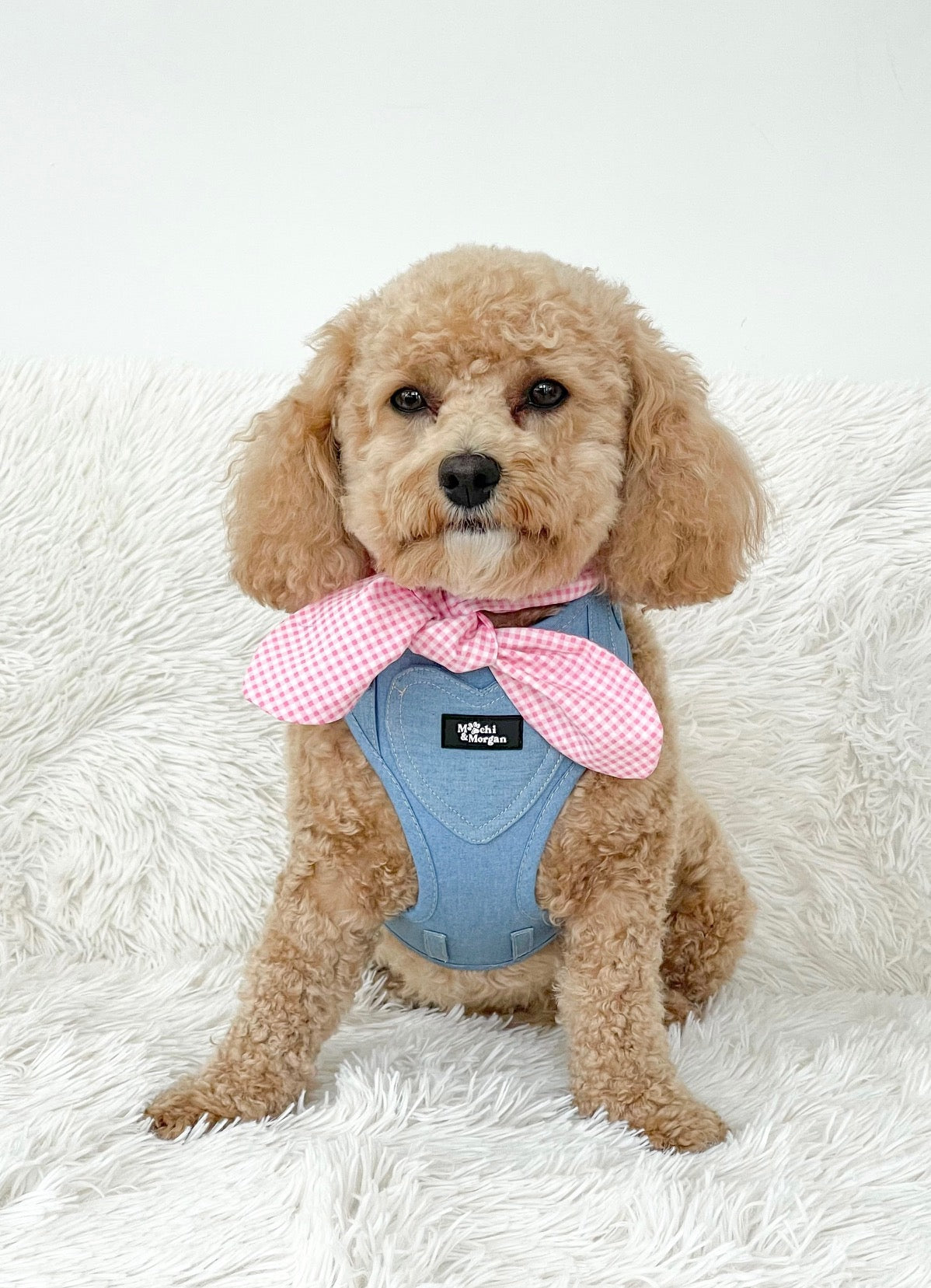 Pink Gingham Neckerchief