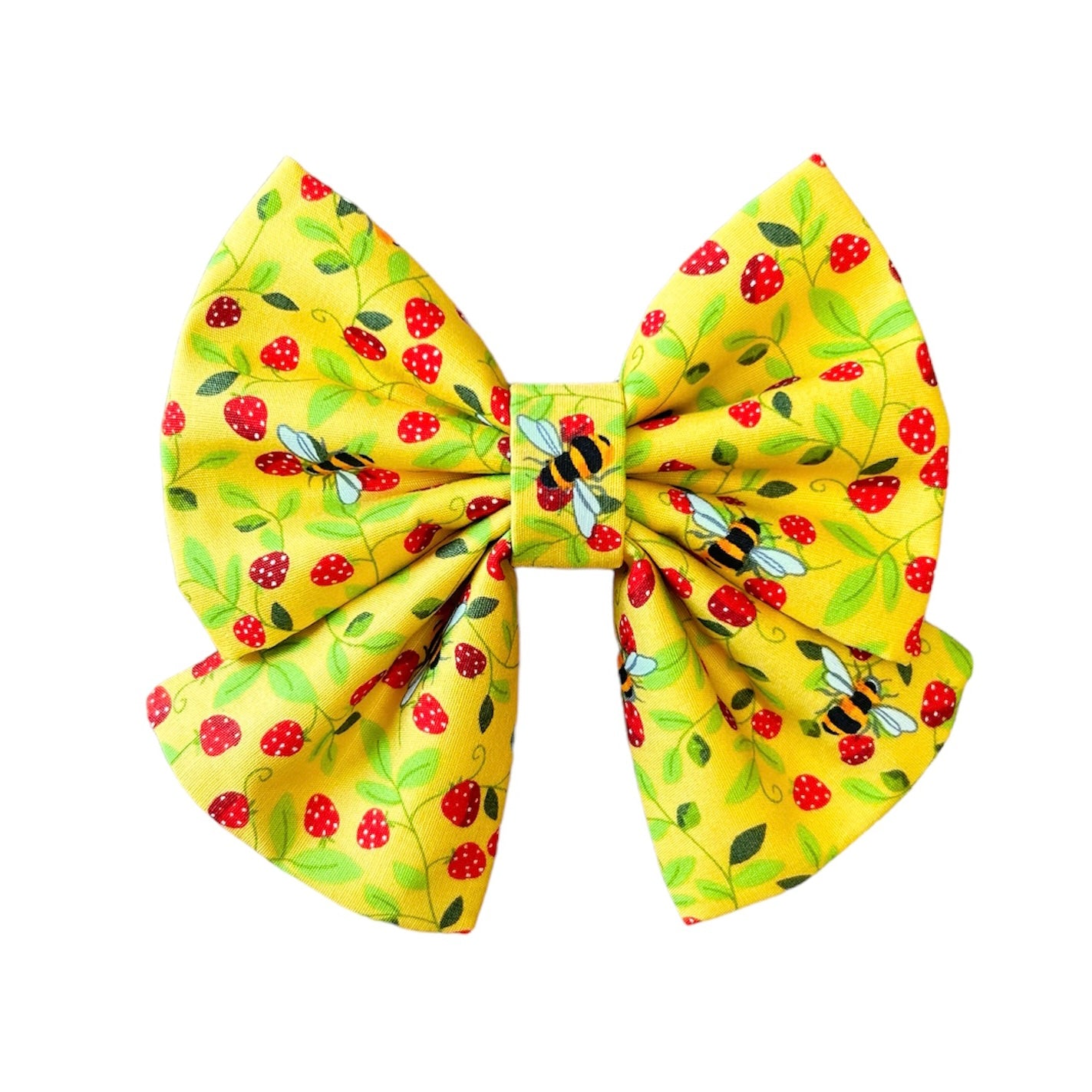 Strawberry Bumble Sailor Bow