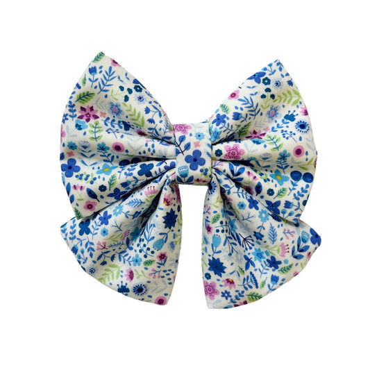 Blue Manor Garden Sailor Bow