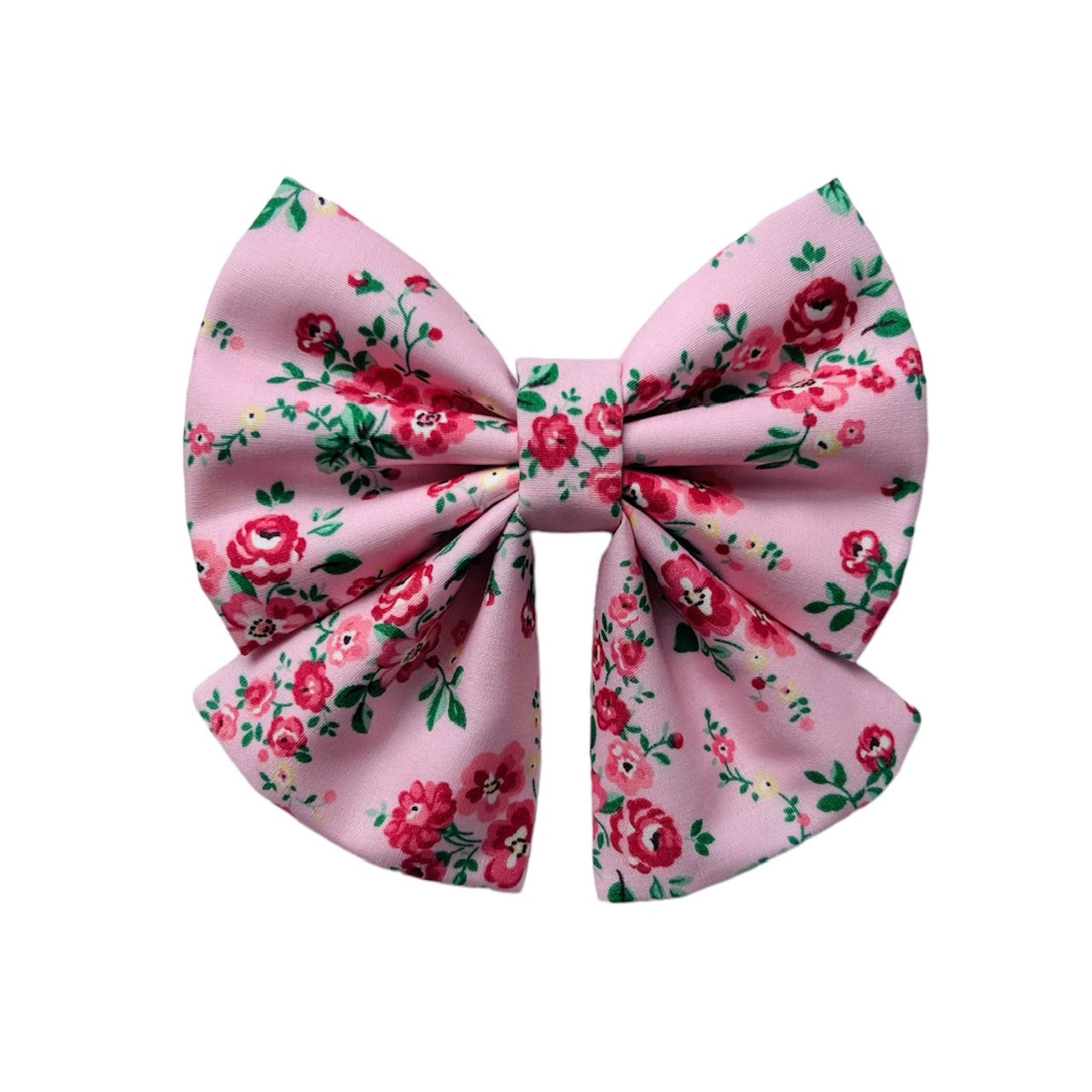 Pink French Rose Sailor Bow