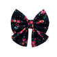 Black French Rose Sailor Bow