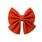 Burnt Orange Sailor Bow