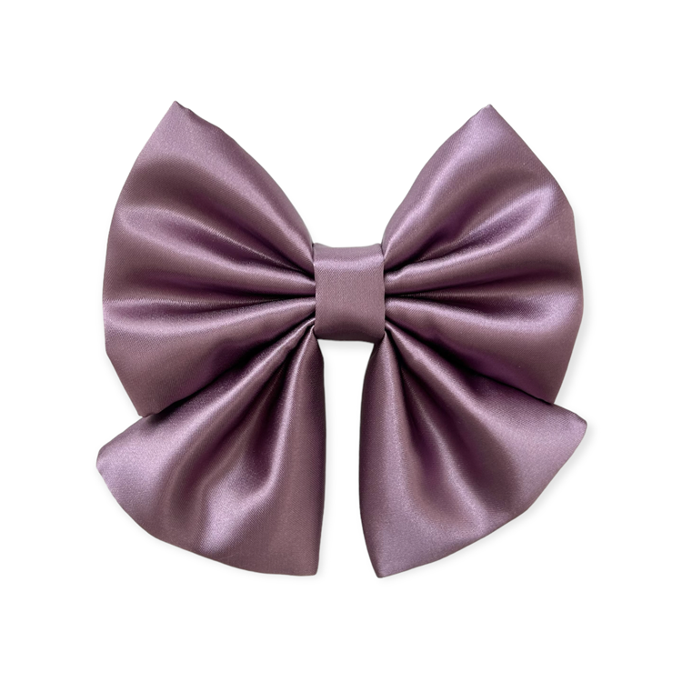 Dusky Lilac Sailor Bow