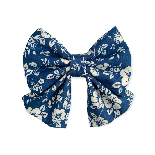 Little Beau Blue Sailor Bow