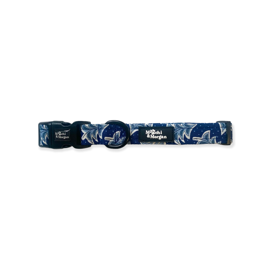 Bleu Christmas Dog Collar