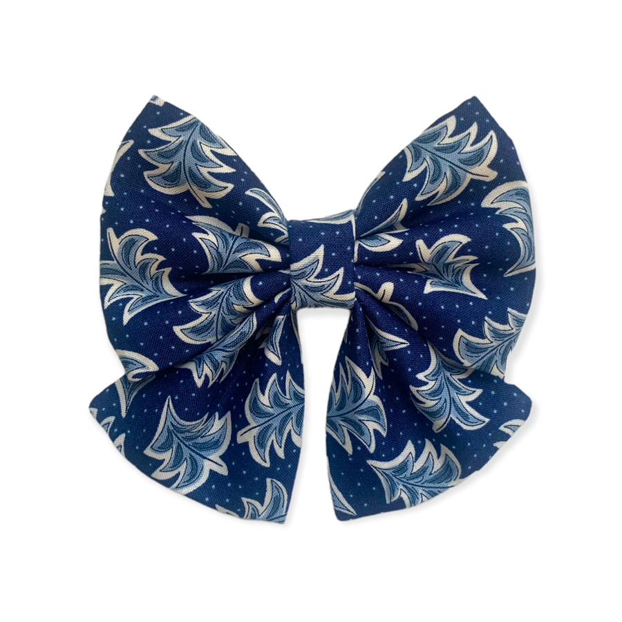 Bleu Christmas Sailor Bow