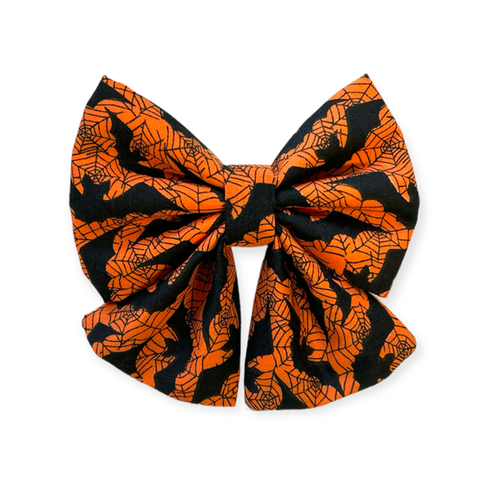 Orange Howl-O-Ween Sailor Bow