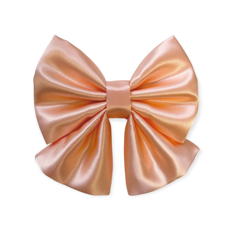 Peach Sailor Bow